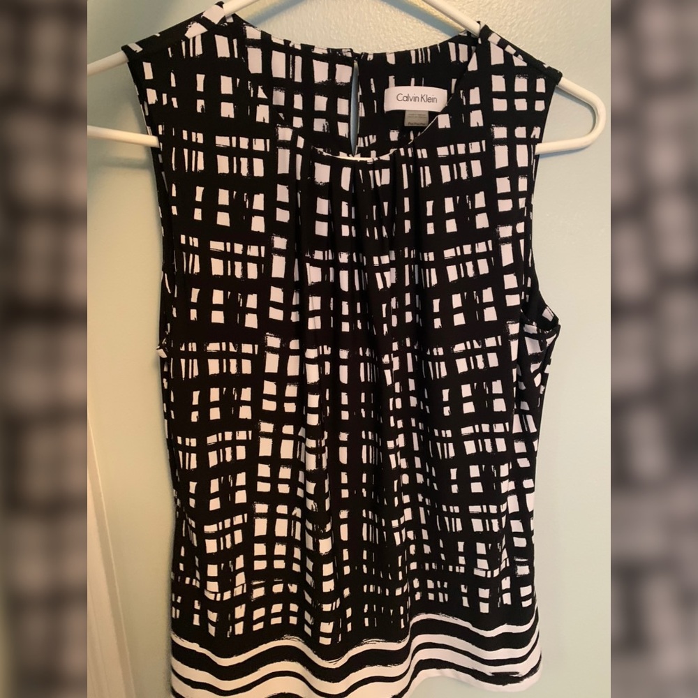 Calvin Klein Sleeveless Blouse
